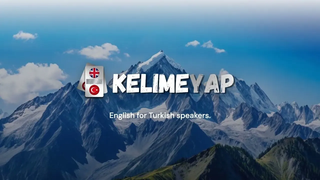 KelimeYAP English video, opening title